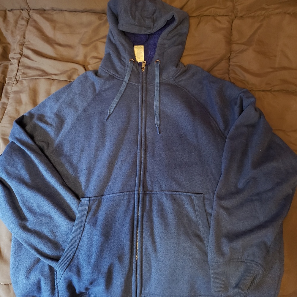 Men's Hooded Full Zip Sweatshirt